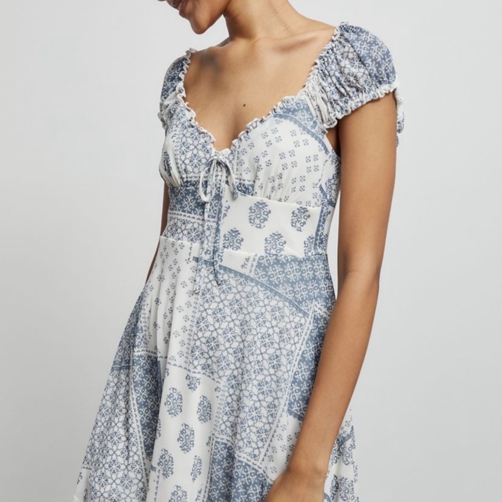 Urban Outfitters Audrey Mesh Mini Dress
